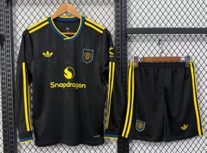 2526 kids kit ma third long sleeves soccer jersey size 16-28